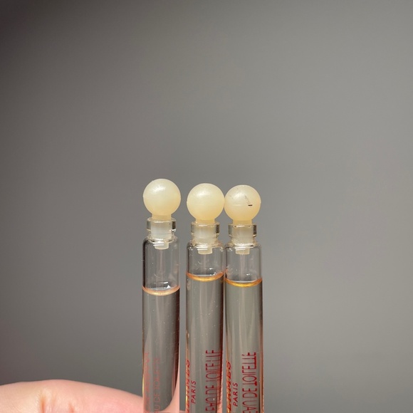 Lot of 3 Hermes 4ml each Osmanthe Yunnan Rose Kebana perfume fragrance - Picture 4 of 5